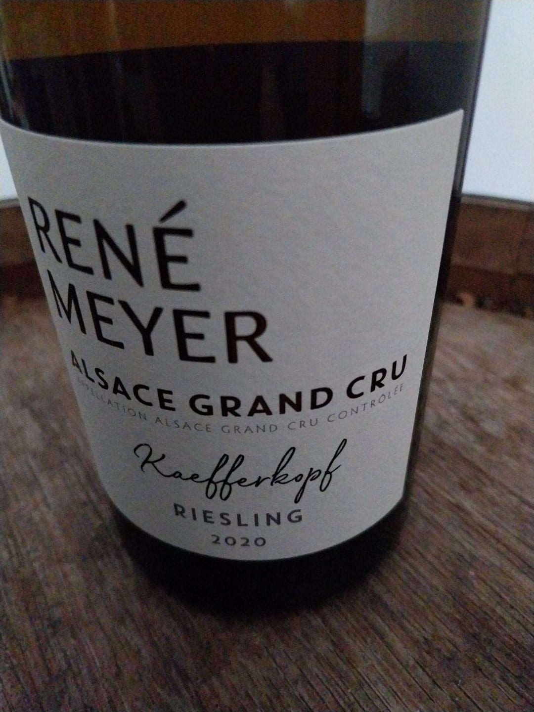 Domaine René Meyer Riesling Grand cru Kaefferkopf