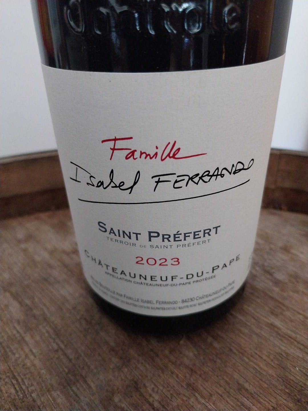 Domaine Isabel Ferrando Châteauneuf-du-pape