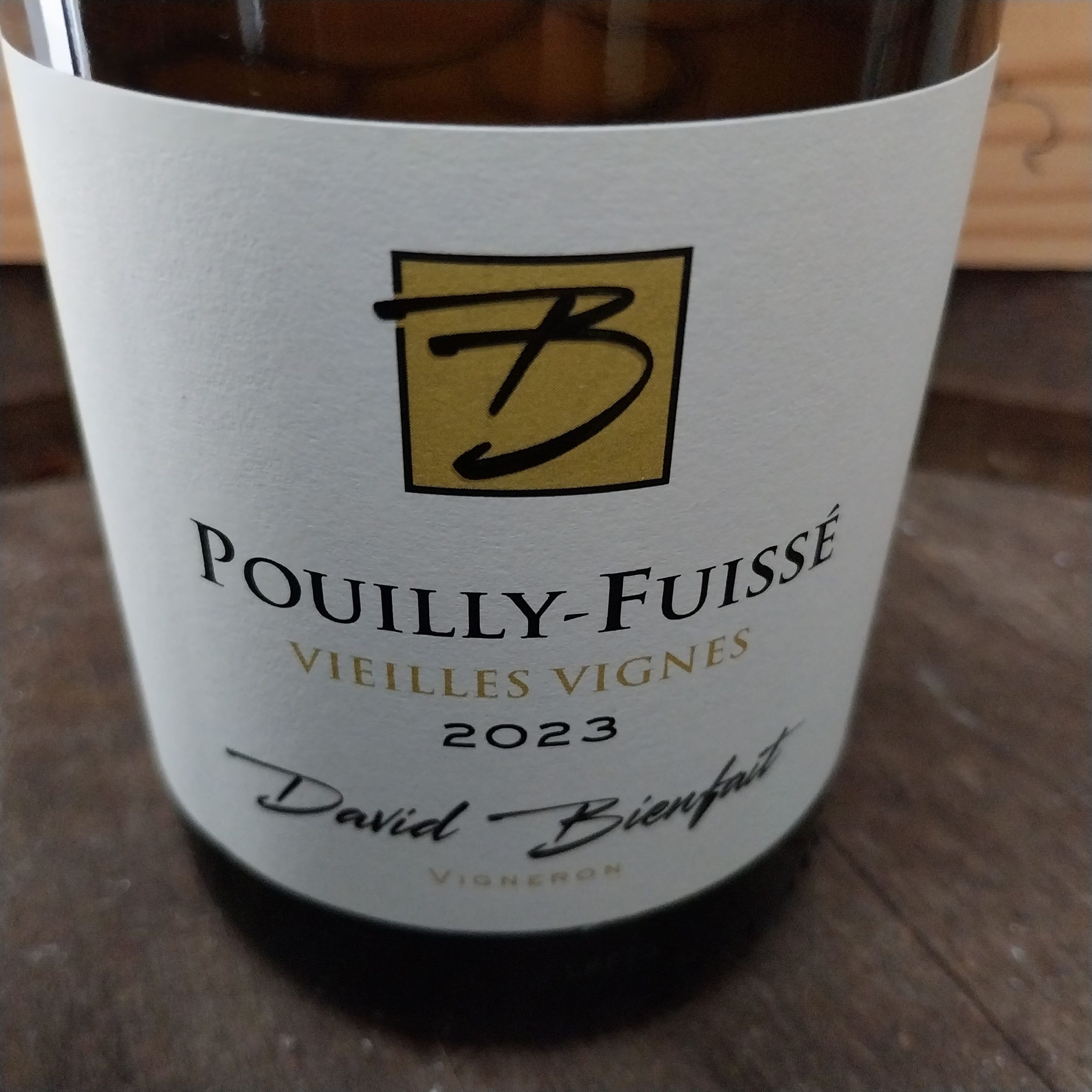 Domaine David Bienfait Pouilly Fuissé