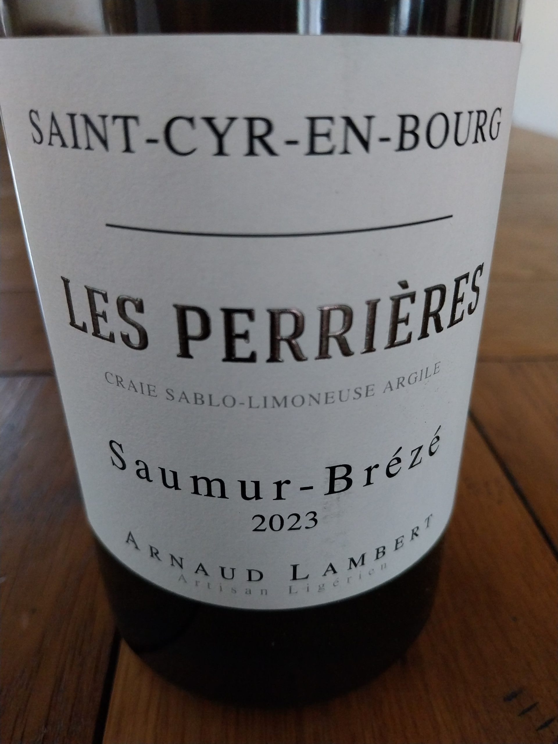 Domaine Arnaud Lambert Les Perrières