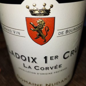 Domaine Nudant Ladoix 1er cru Corvée 2022