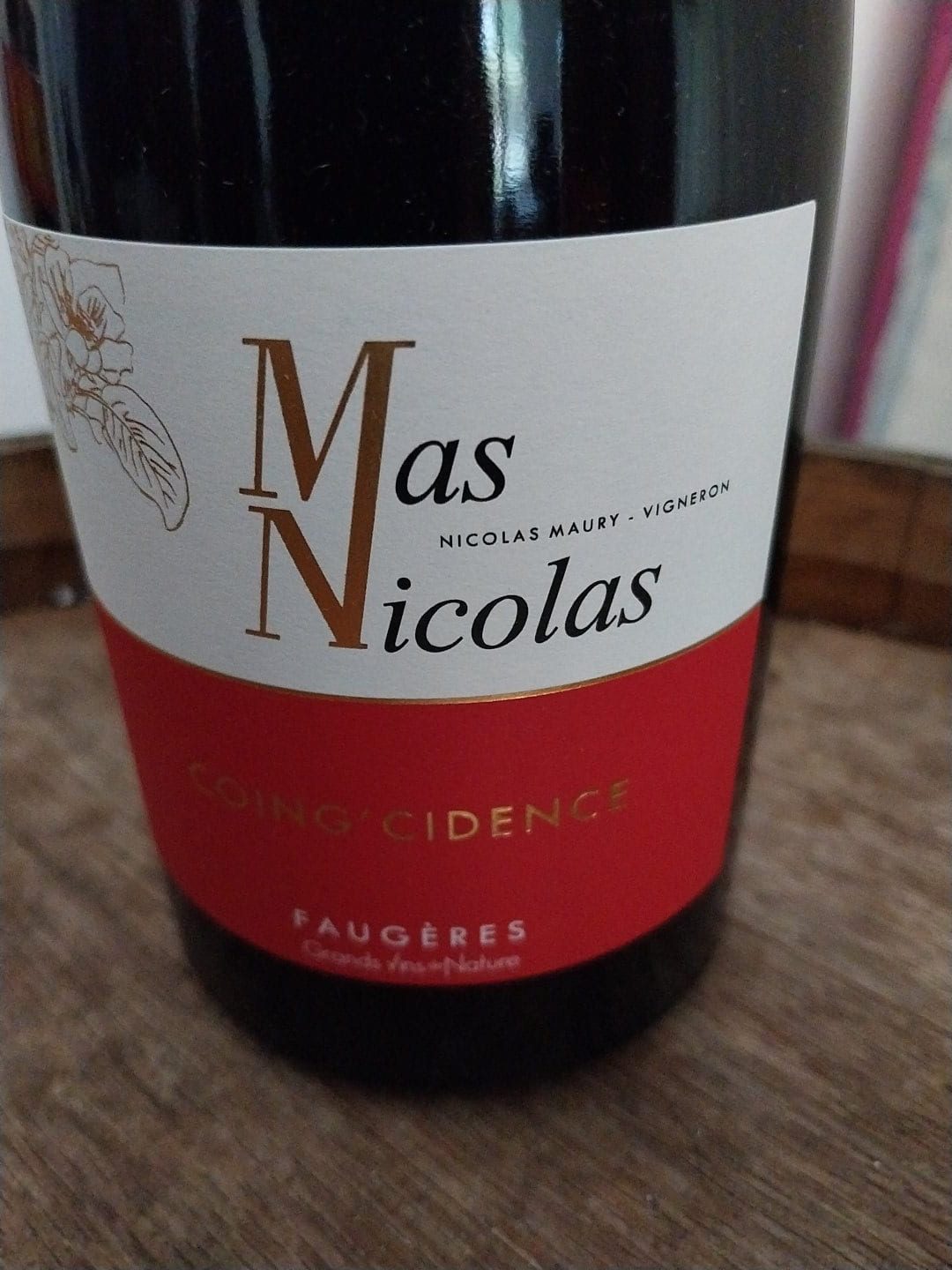 Domaine Mas Nicolas Faugères Coing'cidence