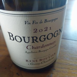 Domaine Bouvier Chardonnay 2021 Bourgogne