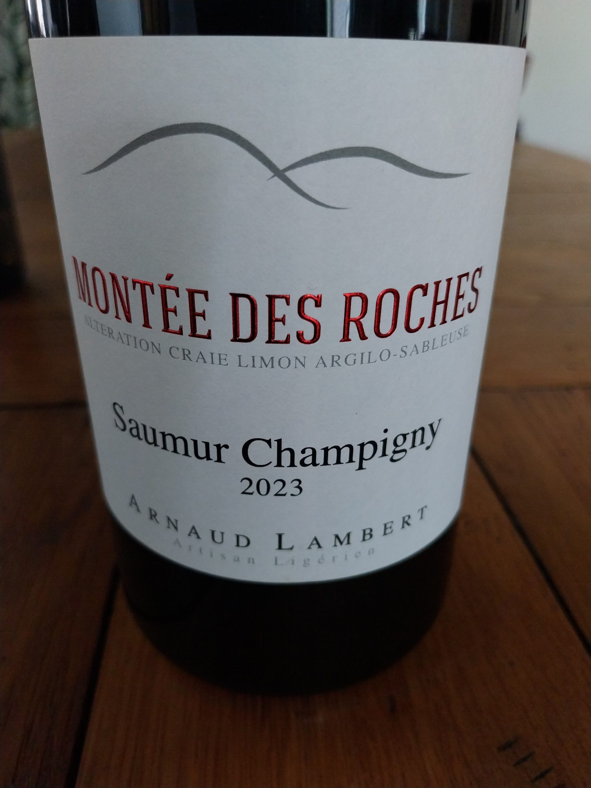 Domaine Arnaud Lambert Montée des Roches
