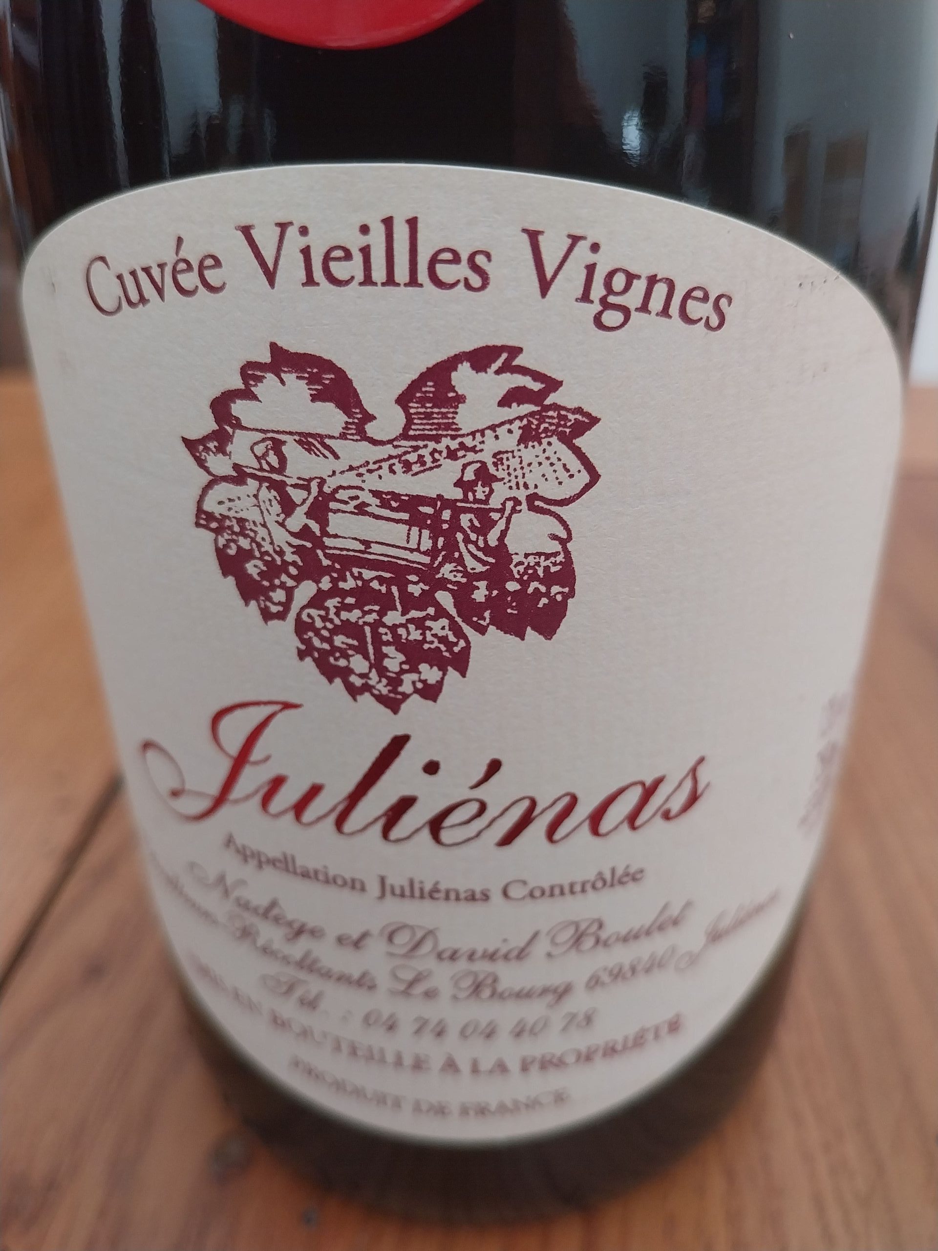 Domaine David Boulet — Juliénas Vieilles Vignes 2024
