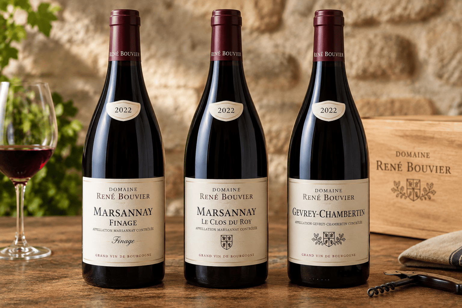 Les vins du domaine Bouvier