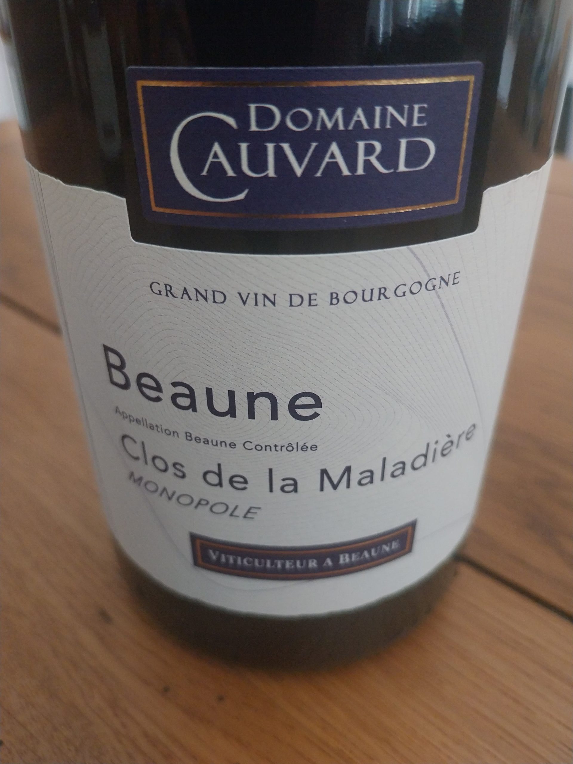 Domaine Cauvard Beaune Clos de la Maladière Rouge 2023